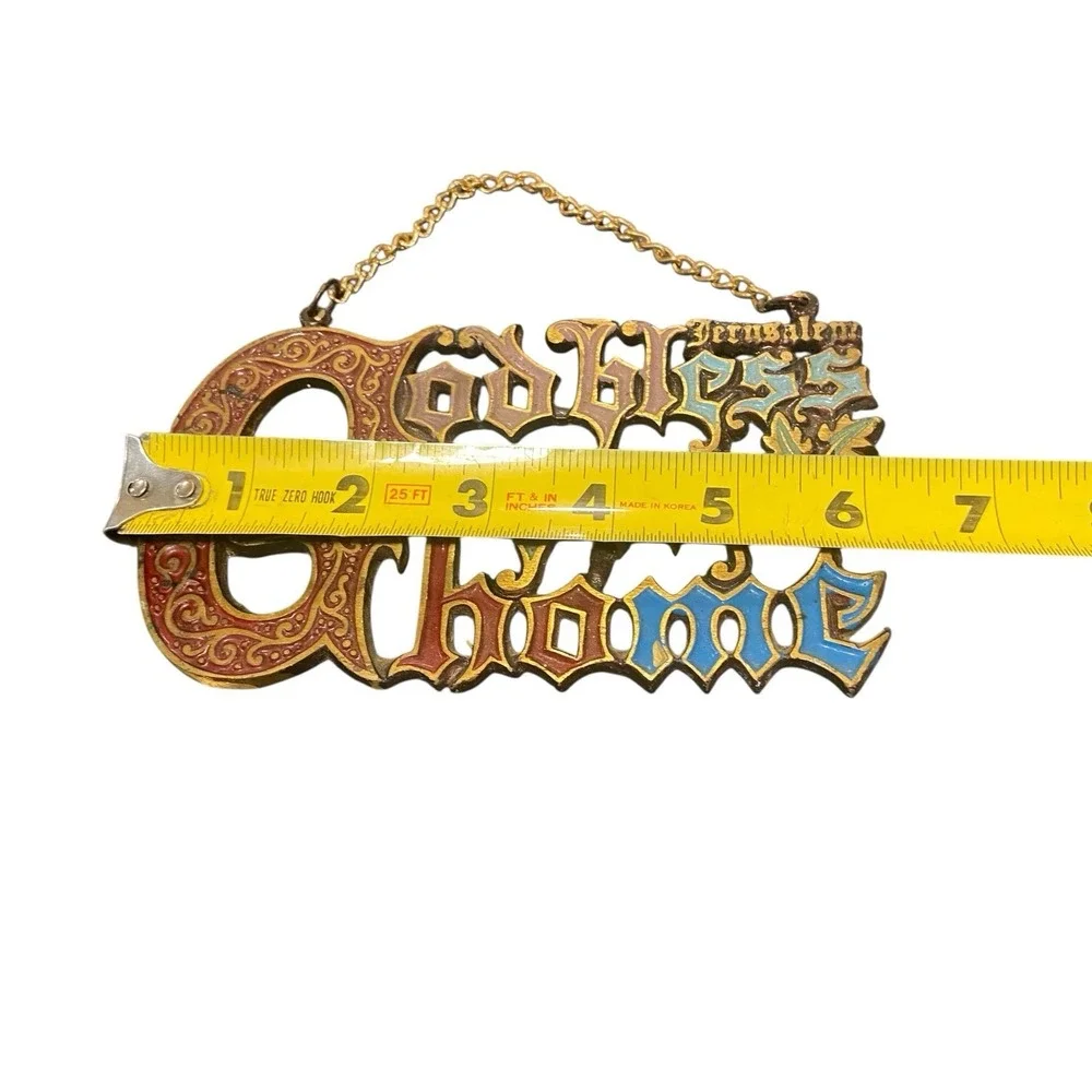 Vintage Metal Colorful 